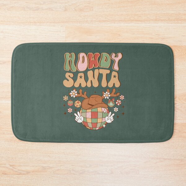 Item preview, Howdy Santa Western Retro Christmas designed and sold by RockBeeDesigns.