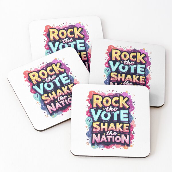 Item preview, rock the vote , shake the nation  designed and sold by Ismartista.