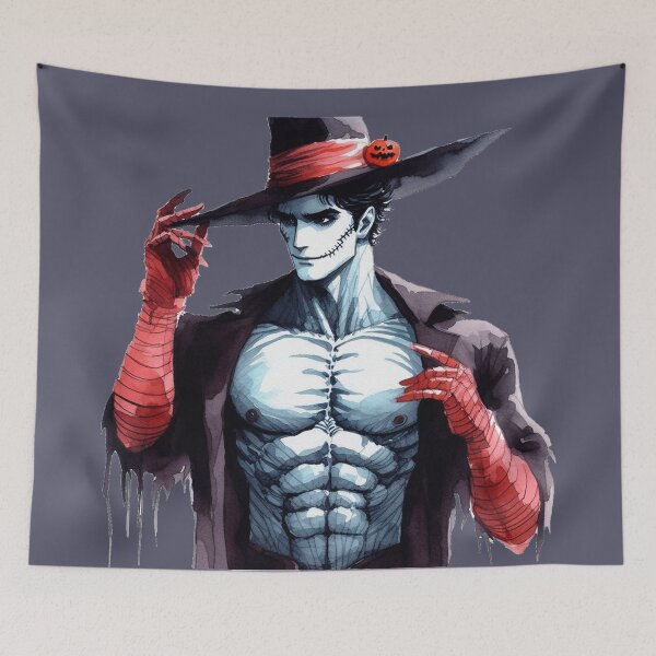 Item preview, Mysterious Halloween Man Character designed and sold by Nanthanon.