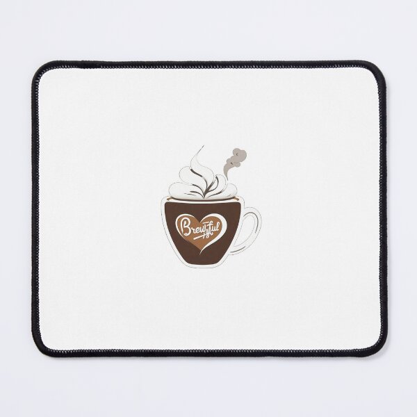 Item preview, Brewtiful Mornings - Coffee Lover Sticker designed and sold by ARTLinger.