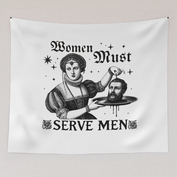 Item preview, Women must Serve men  designed and sold by Inadesignstore.