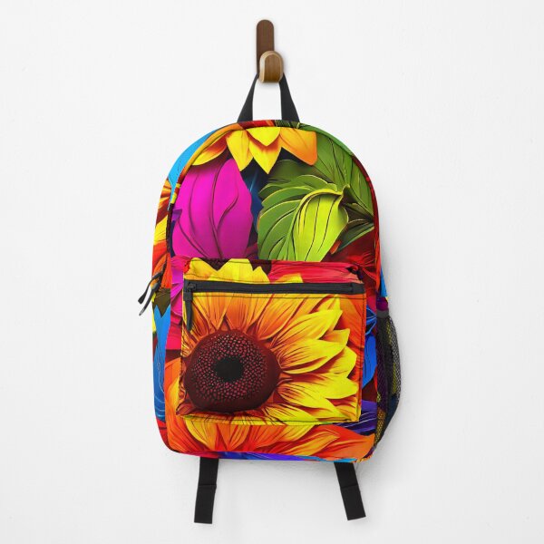 Item preview, Sunflowers in rainbow gradients designed and sold by Tchoice.