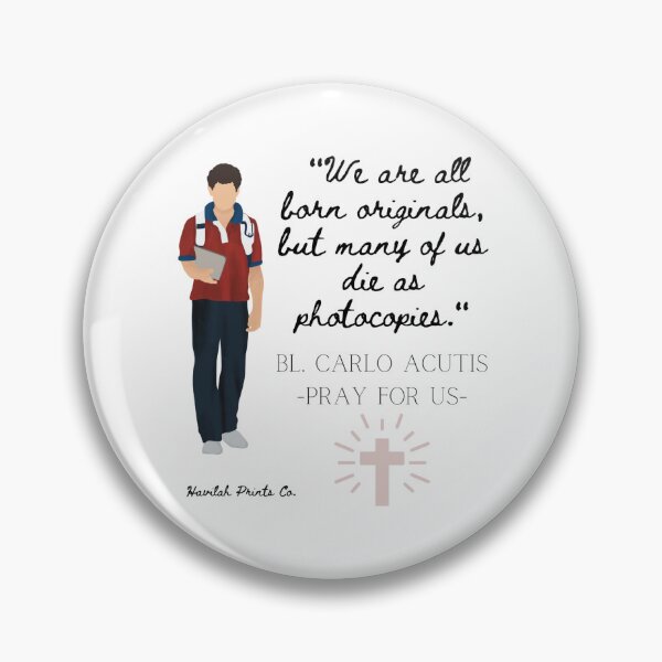 Item preview, Bl. Carlo Acutis- Pray for Us Designs designed and sold by HavilahPrintsCo.