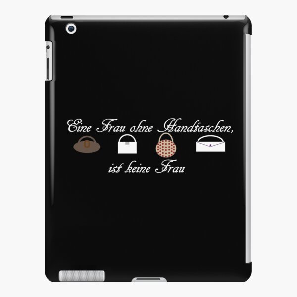 Frau ohne Handtaschen iPad – Leichte Hülle