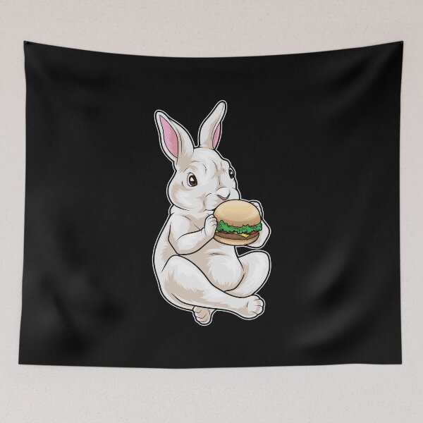 Item preview, Rabbit Cheeseburger designed and sold by Snabdesign84.