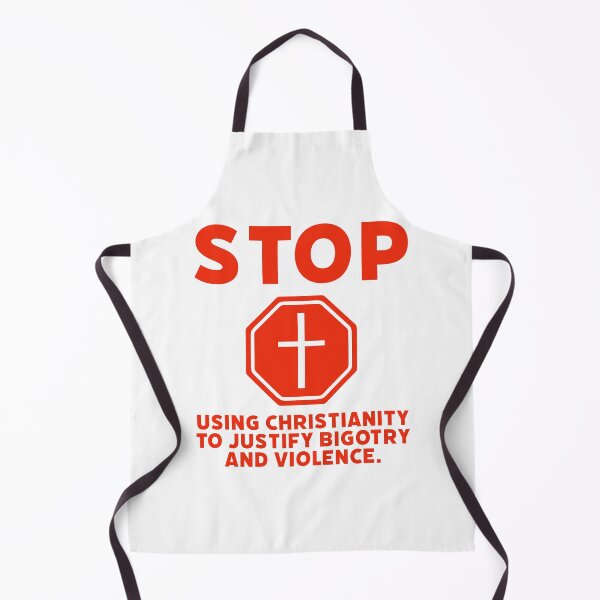 Item preview, Stop using Christianity to justify bigotry and violence designed and sold by Rachel the Artist .