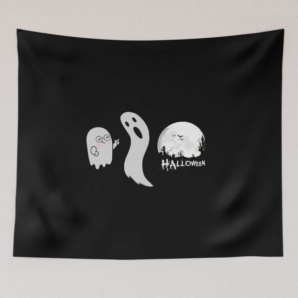 Item preview, Sombrero Ghost Boo: Cool & Spooky Splash Art designed and sold by Colorful-Garden.