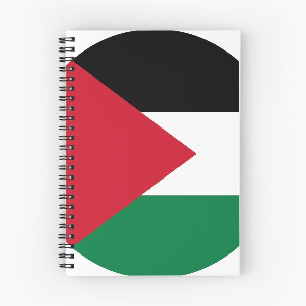 Item preview, round shaped circle flag of Palestine designed and sold by ak7sailor.
