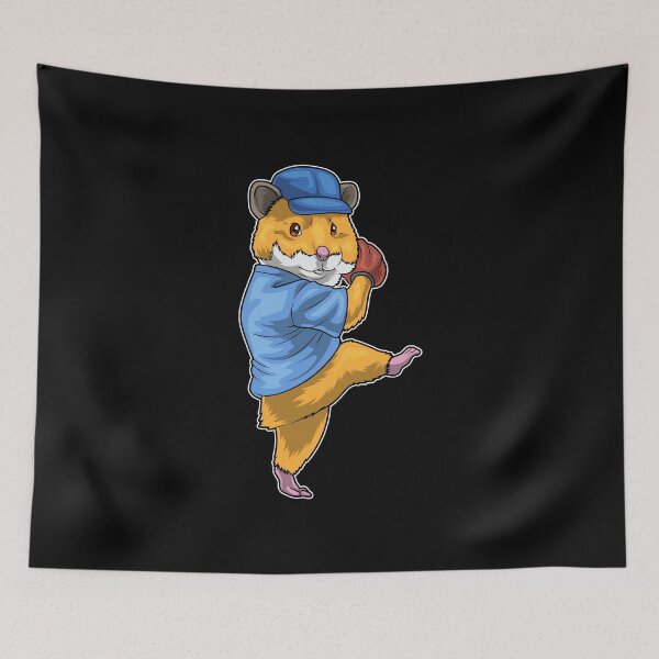 Item preview, Hamster Baseball Baseball glove designed and sold by Snabdesign84.