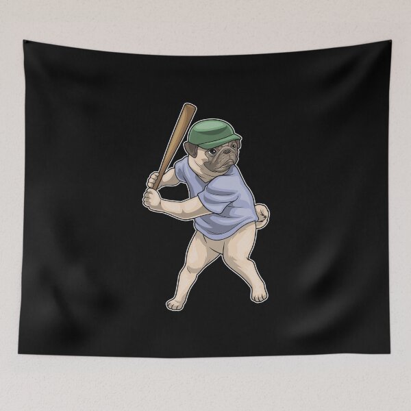 Item preview, Pug Baseball Baseball bat designed and sold by Snabdesign84.