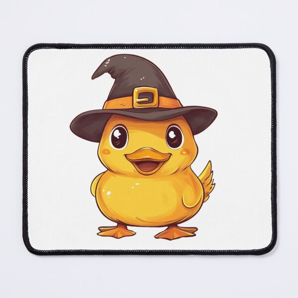 Item preview, Cute Duckling in Witch Hat designed and sold by IllustrifyArts.