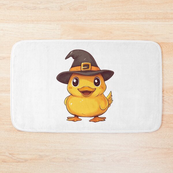 Item preview, Cute Duckling in Witch Hat designed and sold by IllustrifyArts.