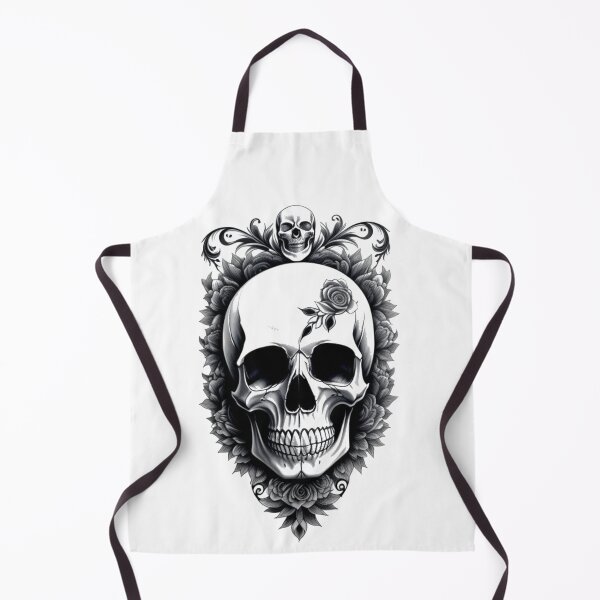 Item preview, Skull with Rose designed and sold by PaulDancer.