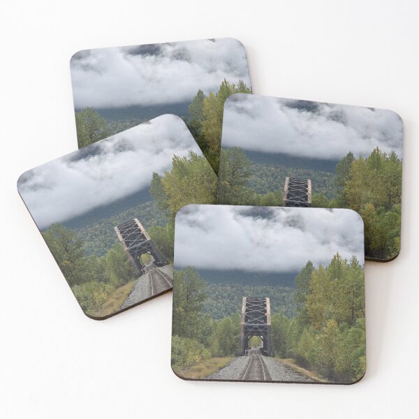 Item preview, Railroad bridges in Alaska designed and sold by Amanda Huggins.