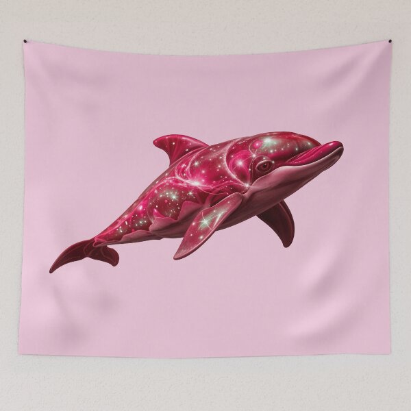 Item preview, The Pink Fantasy Dolphin designed and sold by TheArtOfPat.