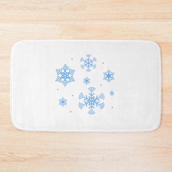 Item preview, WiFi Snowflakes (Blue) designed and sold by eastcharmer.
