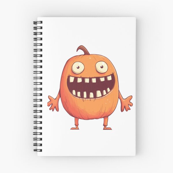 Item preview, Funny Pumpkin Monster with Big Smile designed and sold by IllustrifyArts.