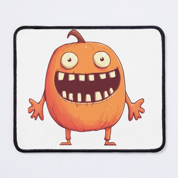 Item preview, Funny Pumpkin Monster with Big Smile designed and sold by IllustrifyArts.