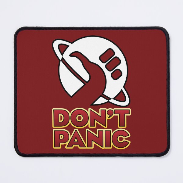 Item preview, Don't Panic designed and sold by CargoHoldDesign.