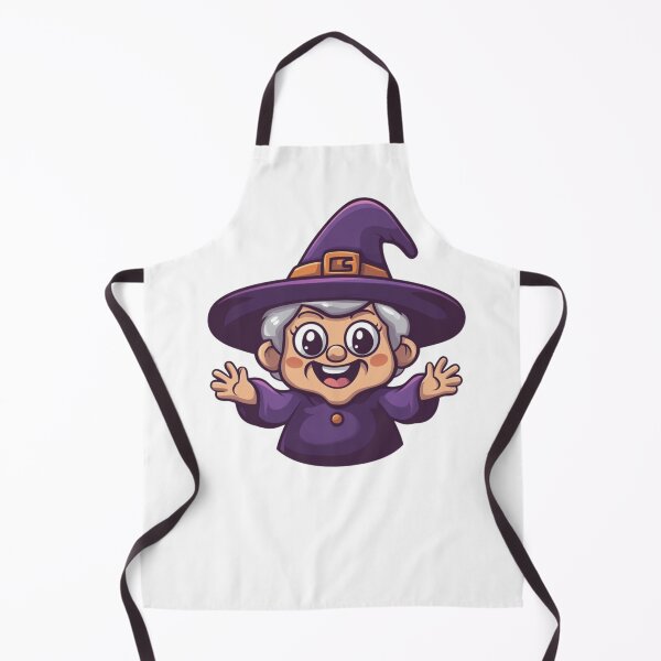 Item preview, Happy Witch Cartoon Character designed and sold by IllustrifyArts.