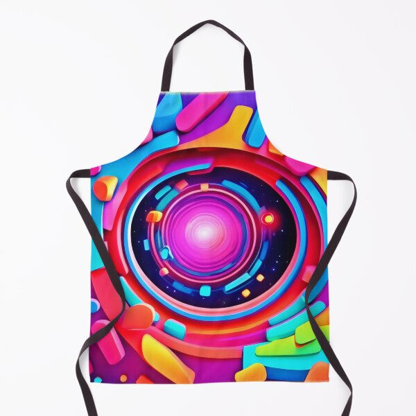 Item preview, Cosmic Vortex: A Neon Odyssey designed and sold by Health And Fitness Posts e-Store.