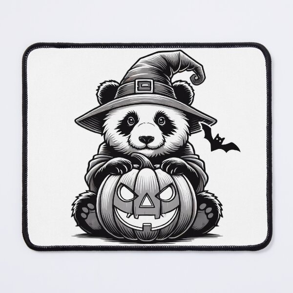 Item preview, Witchy Panda: Halloween Cuteness. designed and sold by Linework Studio.