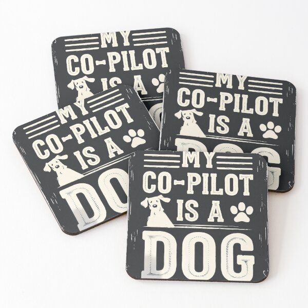 Item preview, My Co-Pilot is my DOG designed and sold by Krystian9809.