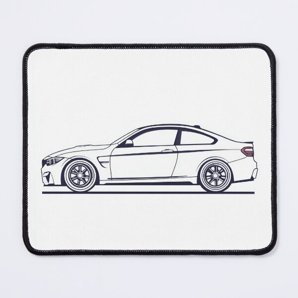 Item preview, Sleek side view of a sports coupe showcasing clean lines and modern design elements in daylight. designed and sold by Jerhus.