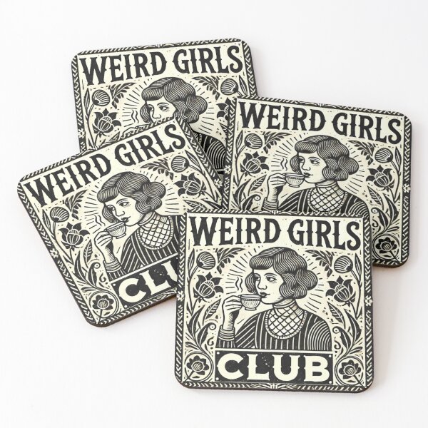 Item preview, Weird girls Club  designed and sold by Inadesignstore.