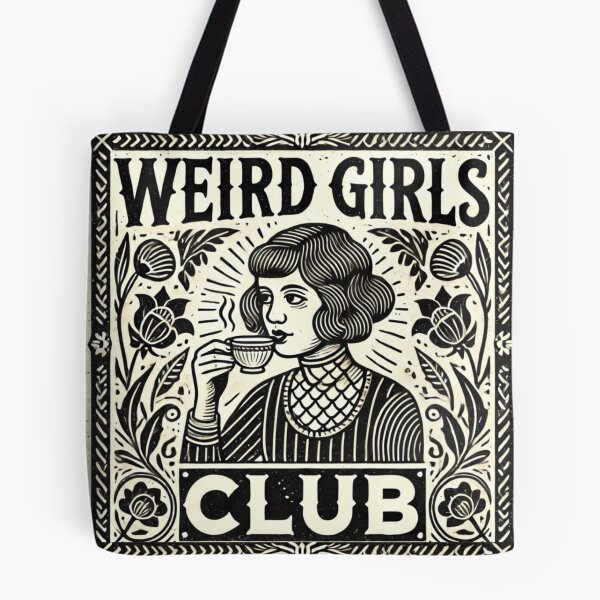 Item preview, Weird girls Club  designed and sold by Inadesignstore.