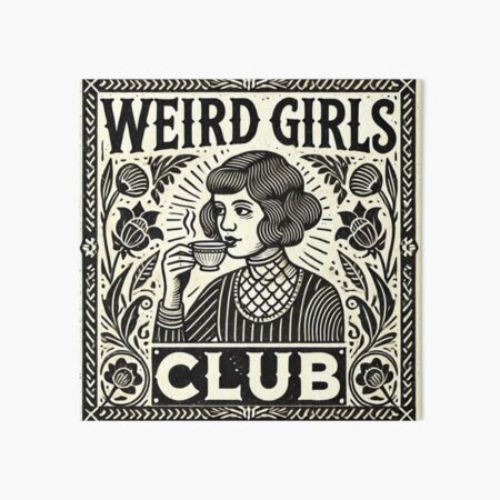Item preview, Weird girls Club  designed and sold by riadesignstore.