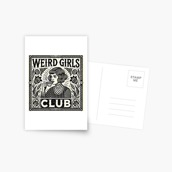 Item preview, Weird girls Club  designed and sold by riadesignstore.