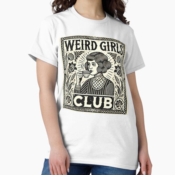 Aperçu de l'œuvre Club des filles bizarres créée et vendue par riadesignstore.