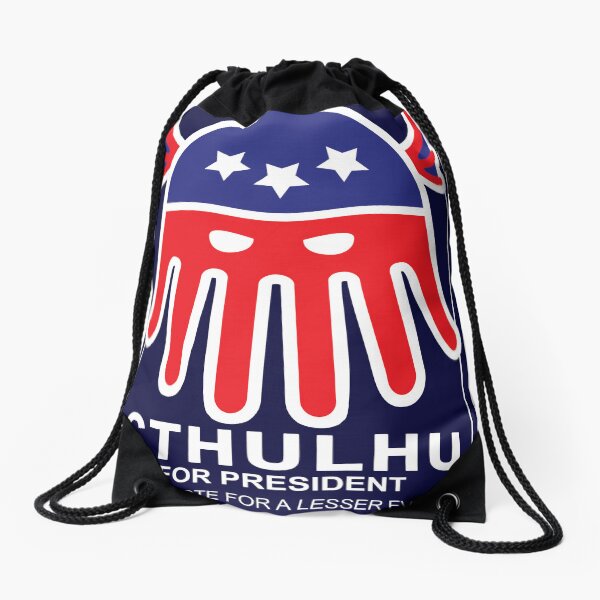 Item preview, Cthulhu For President - Don't Vote For Lesser Evil designed and sold by drawntobewild.