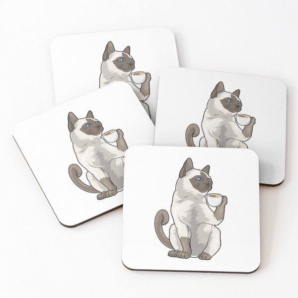 Item preview, Taza de café gato siamés designed and sold by Snabdesign84.