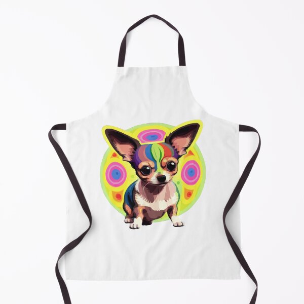 Item preview, psychedelic chihuahua designed and sold by Andre Faubert.