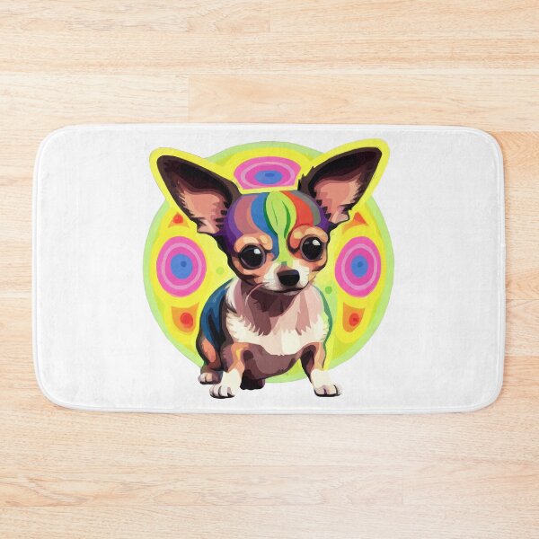 Item preview, psychedelic chihuahua designed and sold by Andre Faubert.