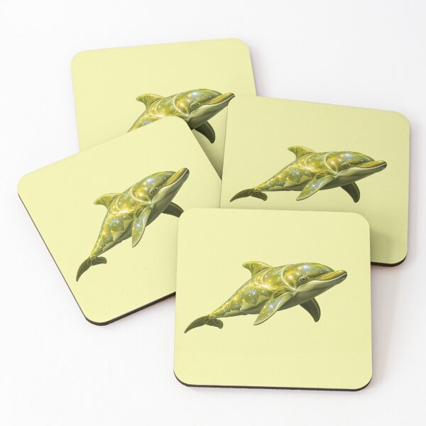 Item preview, The Yellow Fantasy Dolphin designed and sold by TheArtOfPat.