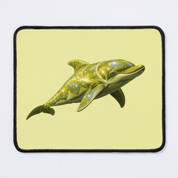 Item preview, The Yellow Fantasy Dolphin designed and sold by TheArtOfPat.