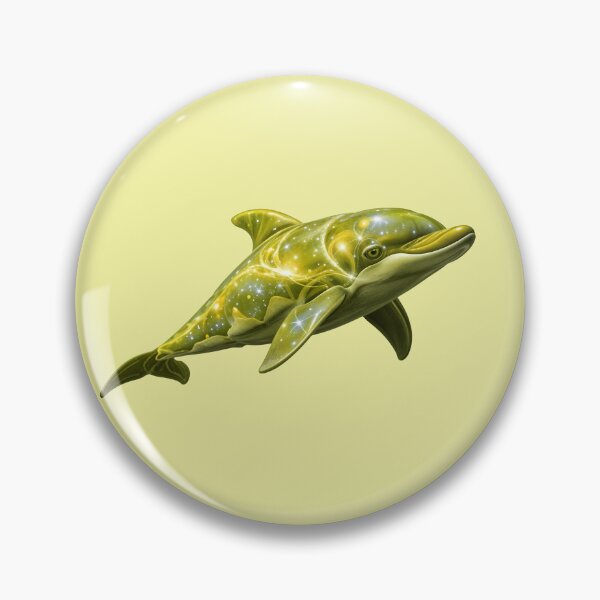 Item preview, The Yellow Fantasy Dolphin designed and sold by TheArtOfPat.