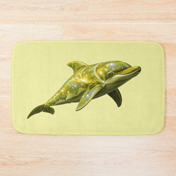 Item preview, The Yellow Fantasy Dolphin designed and sold by TheArtOfPat.