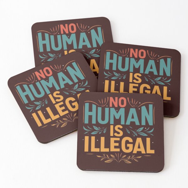 Item preview, No Human Is Illegal designed and sold by Satyamshop76.
