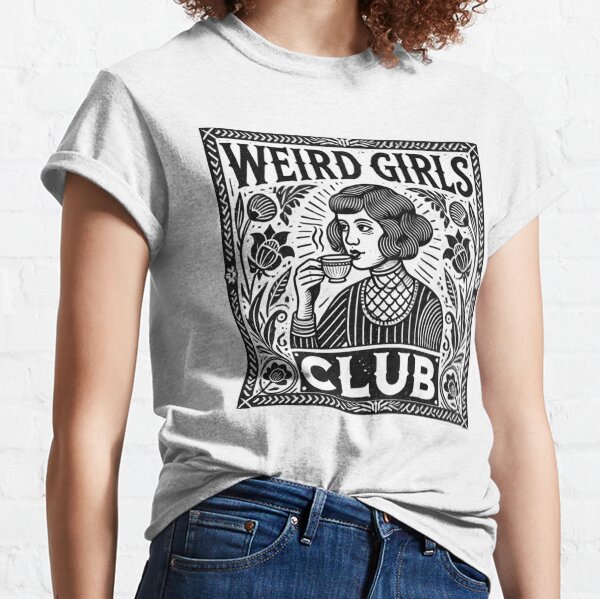 Aperçu de l'œuvre Club des filles bizarres créée et vendue par riadesignstore.