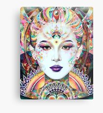 Guan Yin Metalldruck