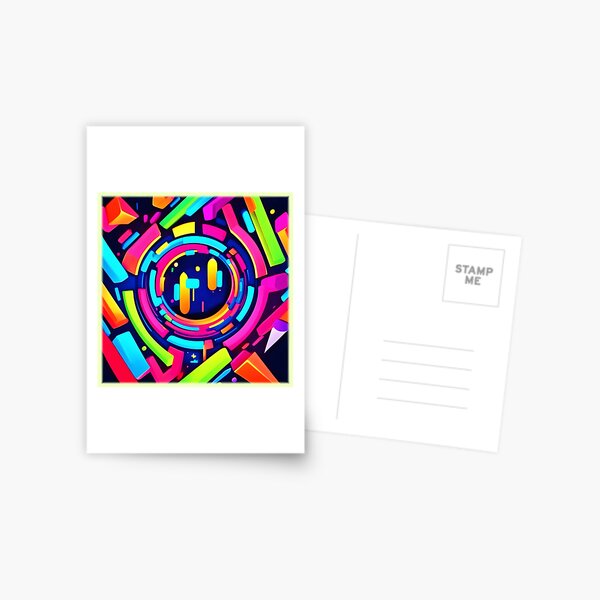 Item preview, Neon Pulse: A Digital Symphony designed and sold by Health And Fitness Posts e-Store.