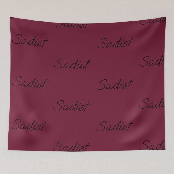 Item preview, Sadist designed and sold by PositiveAlchemy.