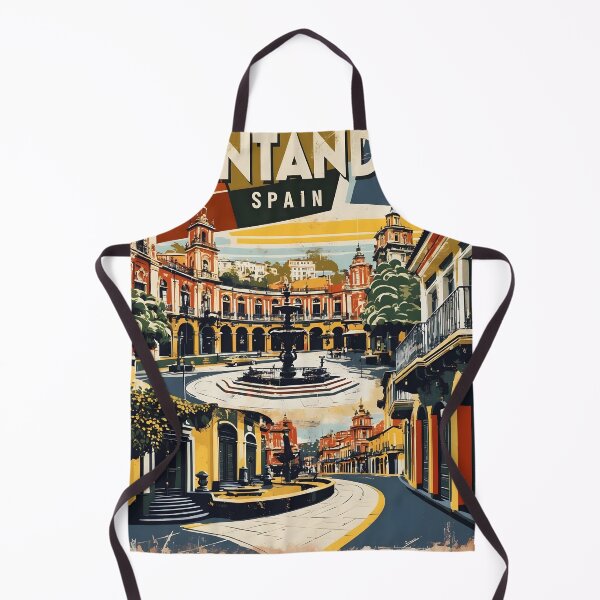 Item preview, Santander Spain Vintage Travel Tourism designed and sold by TravelersGems.