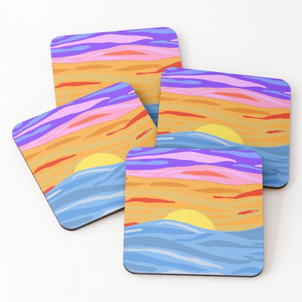 Item preview, sunest and sea designed and sold by madebyi.