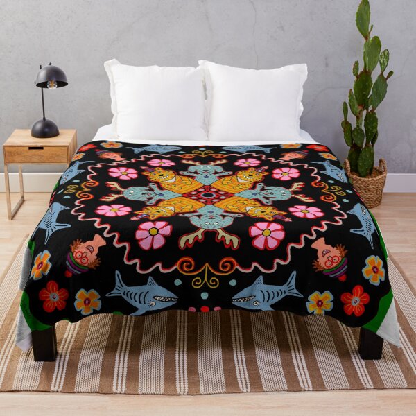 Item preview, Cat dog mandala designed and sold by Joslin Fields.
