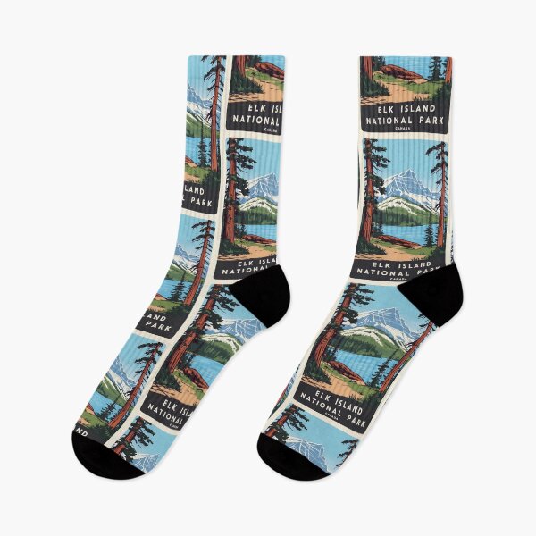Item preview, Elk Island National Park Canada Vintage Travel Tourism  designed and sold by TravelersGems.